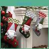 Großer Weihnachtsstrumpf Wichtel Weihnachtsmann Süßigkeiten Geschenktüte Für Festliche Feiertagsdekoration