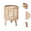 Elegant Wooden Plant Holder for Home and Garden Decor