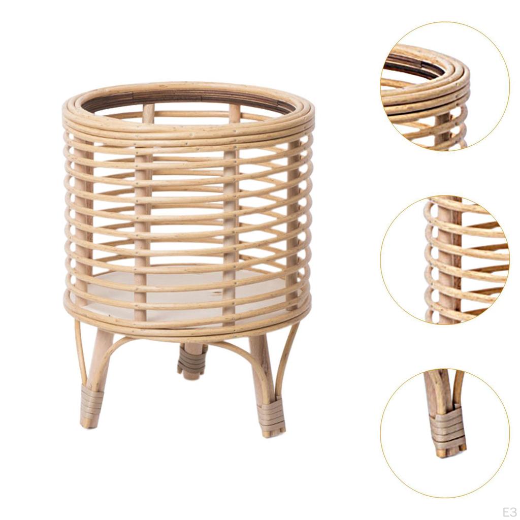 Elegant Wooden Plant Holder for Home and Garden Decor