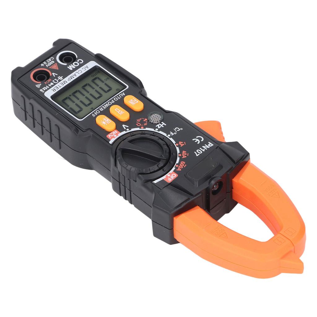 Clemă ampermetrică digitală 600A 600V 4000 de puncte NCV rezistență condensator diodă ampere tester de tensiune