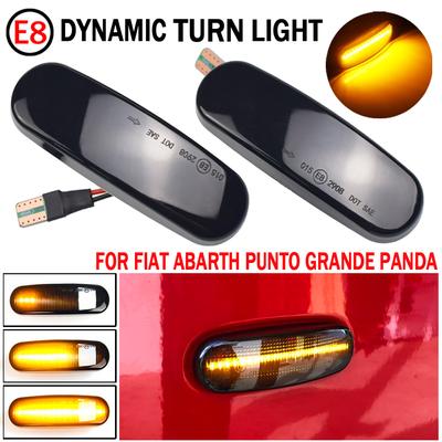 LED Dynamic Side Marker Sequential Light For Fiat Panda Punto Evo Stilo Qubo For Peugeot Bipper For Citroen For Lancia Musa