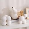 Europäische Keramik Weiße Vase Bubble Art Blumenarrangement Behälter Exquisite Durchbrucharbeit Vase Wohnzimmer Esstisch Dekoration
