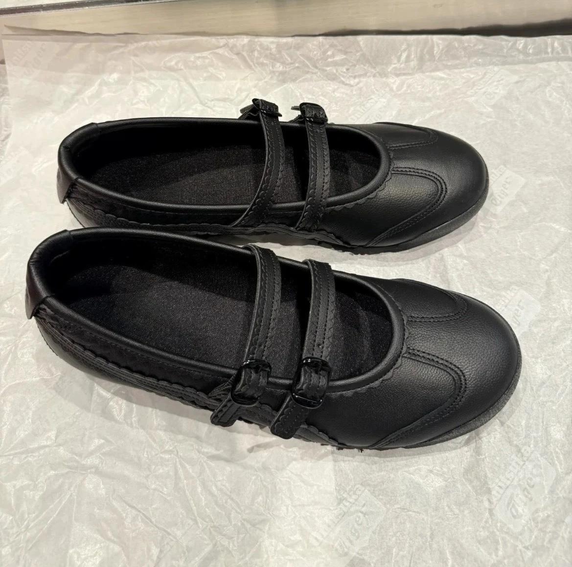 

Women Flats Bow Ballet Dance Mary Jane Shoes Summer Autumn Girls Sandals New Dress Designer Casual Shallow Footwear 40 чёрный