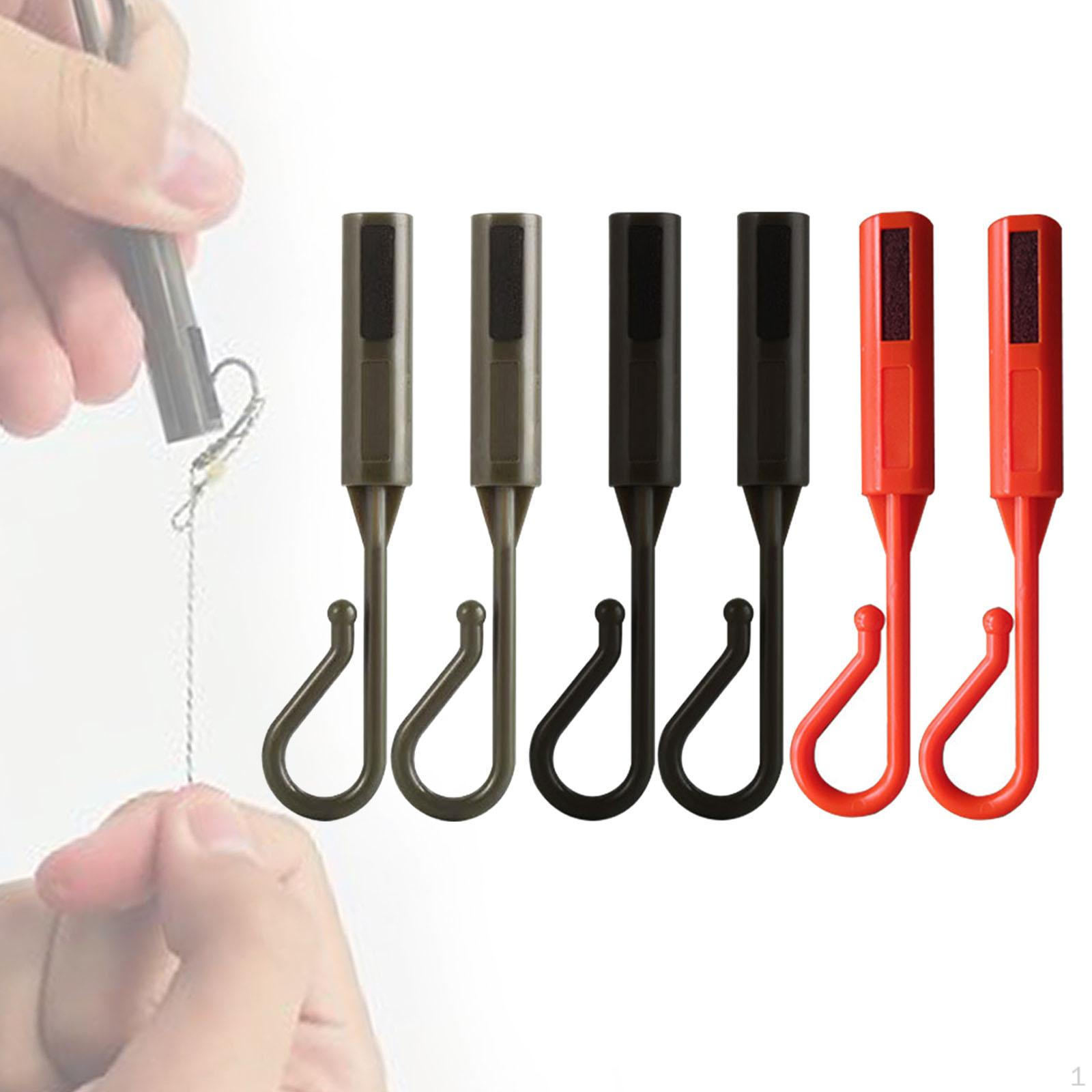 

6 шт. держатель для приманки крючок для удочки стабильный профессиональный для новичков подарочное оборудование multicolor