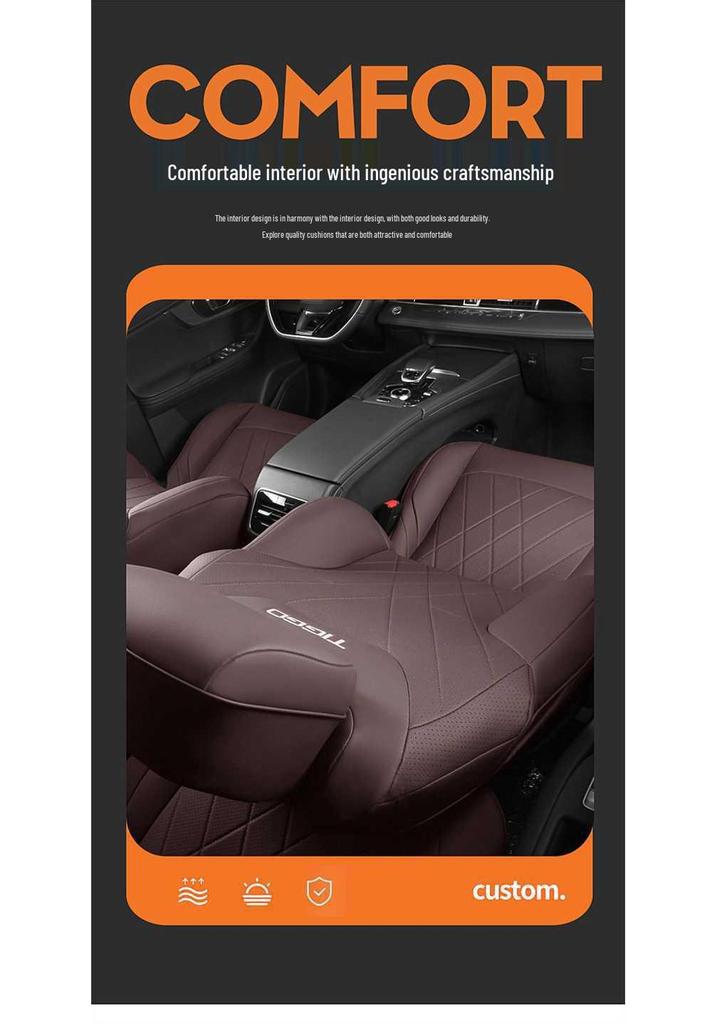 Ganzjahres-Sitzbezüge für Tiggo 8 Plus: Vollumschließendes Design, Universelle Passform, Spezielle Autositzkissen