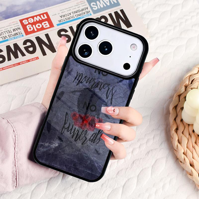 Six Of Crows Quotes Phone Case For IPhone 17 16e 15 14 13 12 11 Pro Max Air Mini Soft Protective Cover