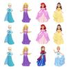 Mattel Disney Princess Frozen Cute Movie Collection Mini Dolls Complete Set of 6 (12 Dolls Per Box) - Ages 3 and Up - Multi-purpose HLX37-986C