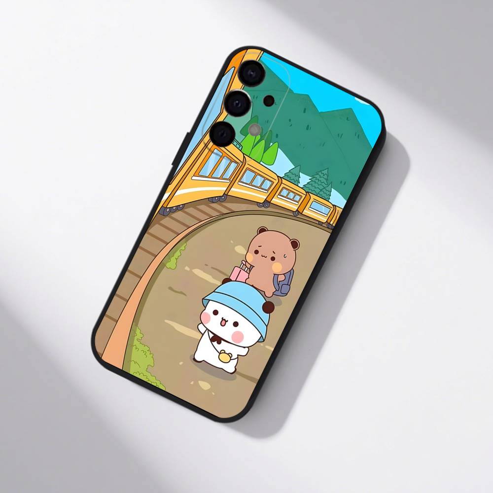 

Милий чохол BuBu DuDu для телефону Samsung S25, S24, S21, S22, S23, S30, Ultra, S20, Plus, Fe, Lite, 5G Чорний Samsung S25ULTRA