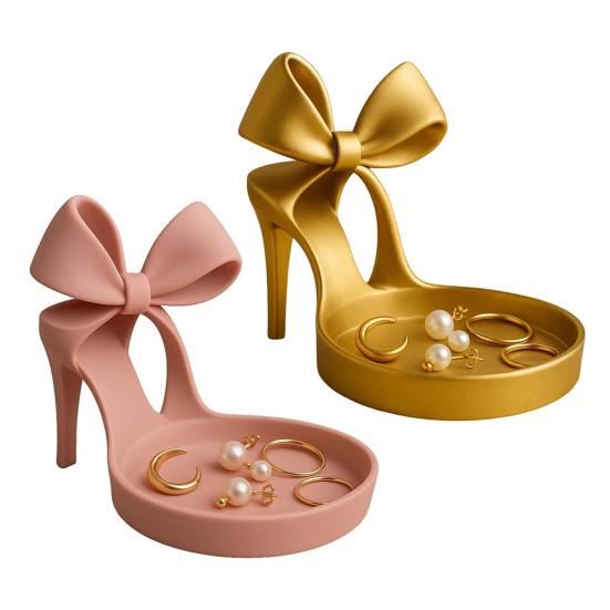 High Heel Jewelry Stand Stiletto Design Jewelry Holder Desktop Decorative Jewelry Organizer for Rings
