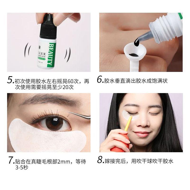 LuxeFlutter - Eyelash Extensions Glue Container Ring