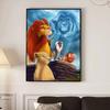 5D Diy Diamond Painting The Lion King and His Friends Full Drill Rhinestones Mosaic Embroidery Handmade Products Home Decor Gift