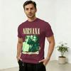 Casual Nirvanaed TShirts Unisex Round Collar Pure Cotton T Shirt Short Sleeve Tee Shirt Gift Idea Clothing