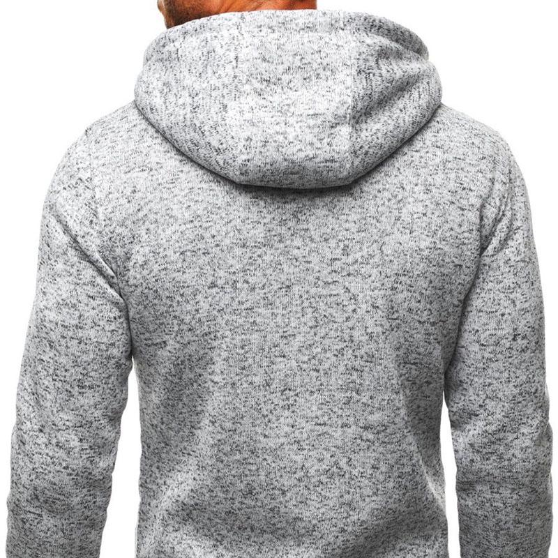 SCIONE Veste pour homme Nouveau pull jacquard de sport et de loisirs pour hommes Veste à capuche en polaire Cardigan