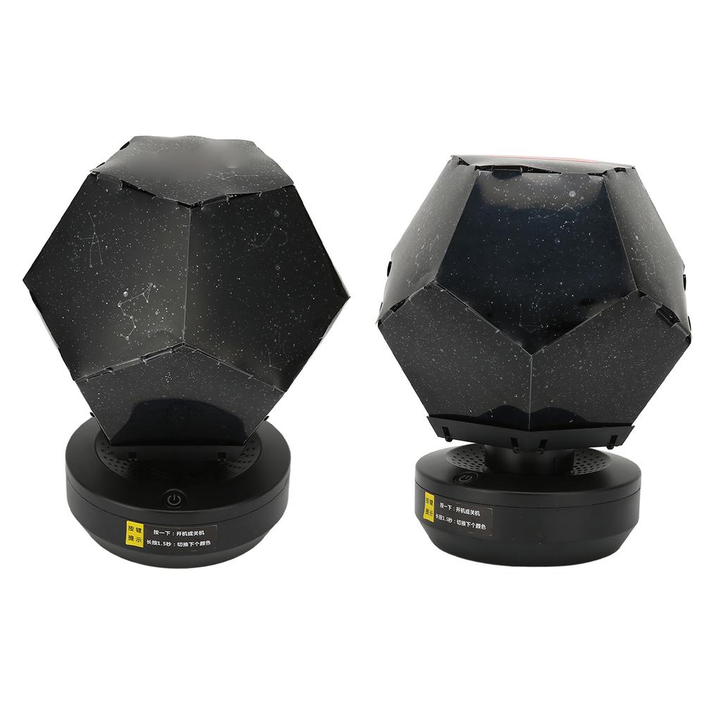 Światło Projektora Produkcja Lampka Nocna Obrotowa Gwiazda Akumulatorowa 3 Kolory Dekoracja