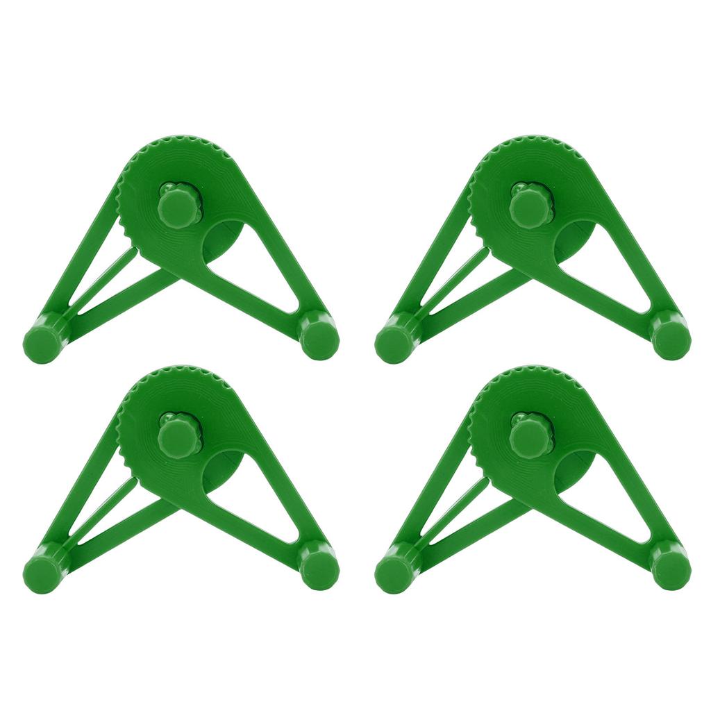 20PCS Adjustable Plant Clips 360 Degree Plastic Plant Branch Stem Bender Training Clips Green