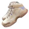 Li Ning Bahu Lite Round Toe Shock Absorbing Wear Resistant Low Top Casual Shoes Men sneakers Vanilla-White AGLS103-1