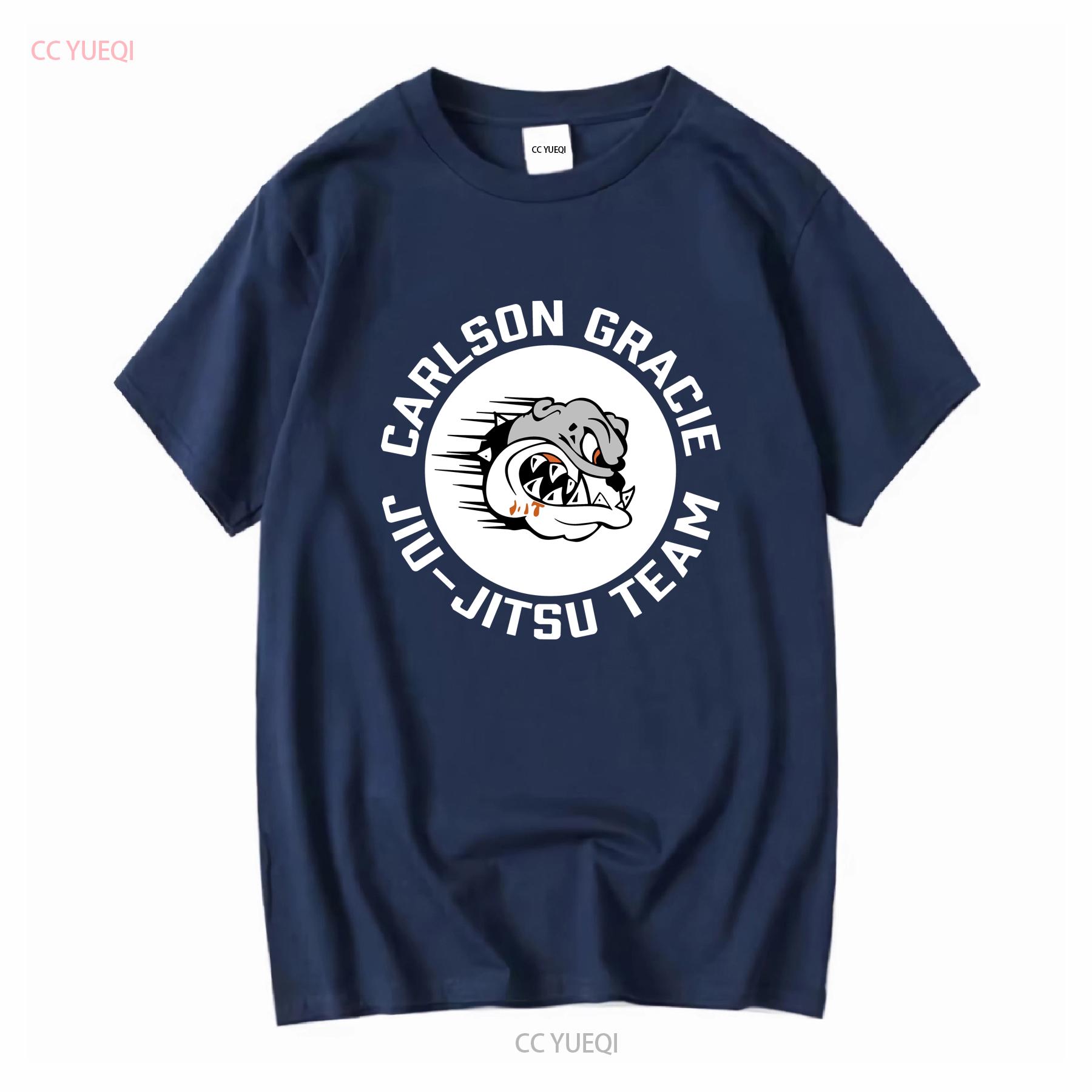 

Нова футболка з логотипом команди Carlson Gracie Jiu Jitsu Смішна Розміри від S до 5XL з довгими або короткими рукавами вінтажна Прана вуличний стиль M