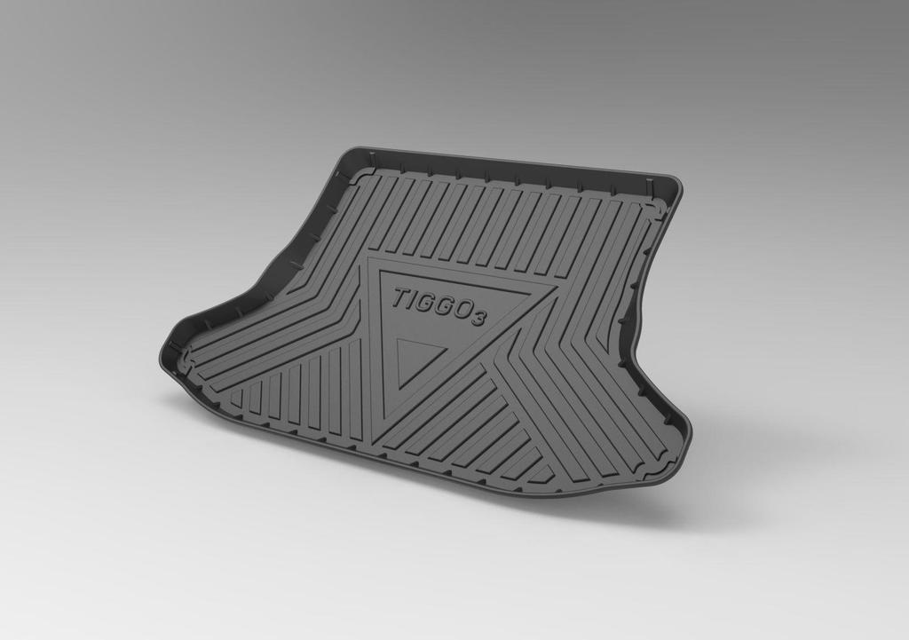 Trunk Mats for Chery and Qoros: Tiggo 3, Tiggo 5, Tiggo 5E, Tiggo 5Pro, Tiggo 3X, Tiggo 7