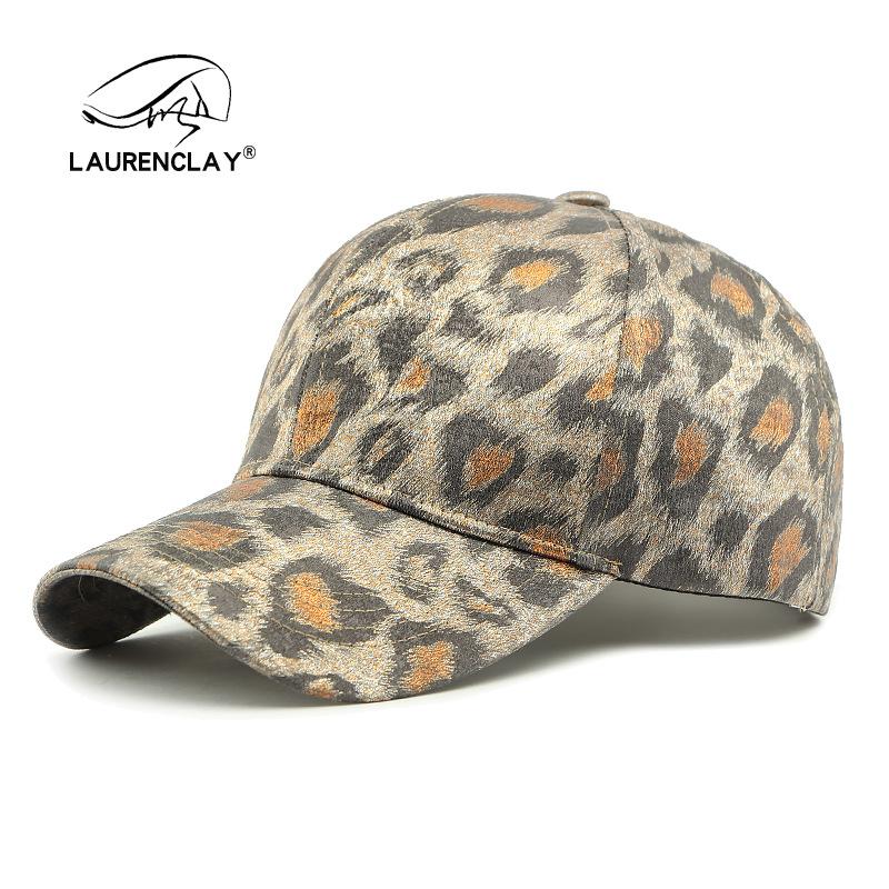 Spring new leopard print baseball cap hard top women's outdoor sun protection visor sun hat casual cap men's tide