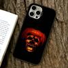 Halloween Michael Myers Phone Case For iPhone 17,16,15,14,13,12,11 Plus,Pro Max,XS,Colored Silver Plated Inside Cover