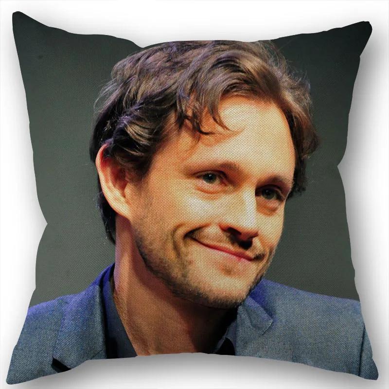 Custom Hugh Dancy Pillowcase Wedding Decorative Cotton Linen Pillow Case For Home Cushion Cover 45X45(One Sides)