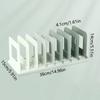 Dividers Desktop Book Stand Non-slip Vertical Book Holder Portable File Storage Bookshelf  Bedroom