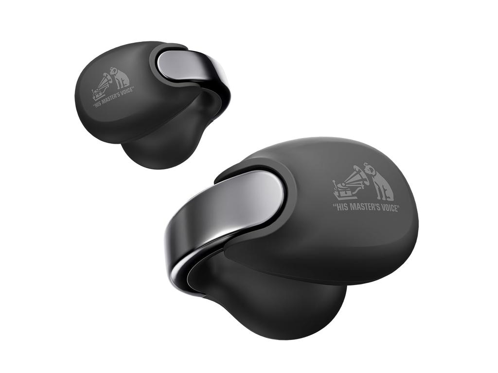 JVC Kenwood Victor HA-NP1T-B Wireless Earbuds, Bluetooth Ver. 5.3, Open-Ear, Ear Cuff, App Compatible, Multi-Point, 24-Hour Playback, with