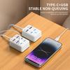4/6 Port USB Charging Adapter Splitter With Data Transfer And Power Delivery For Phones Tablets Laptops