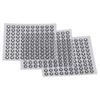 3 Sheets Scanner Positioning Points 3D Scanning Reflective Film Sticker Reference Marking Point 3mm ID 6mm OD