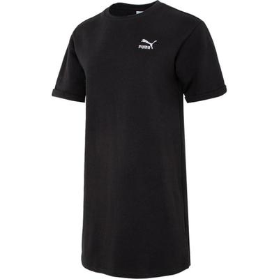 Back Print Breathable Round Neck Casual Sport Pullover Midi Fitted Short Sleeve Dress Women Dress Black 623257-01