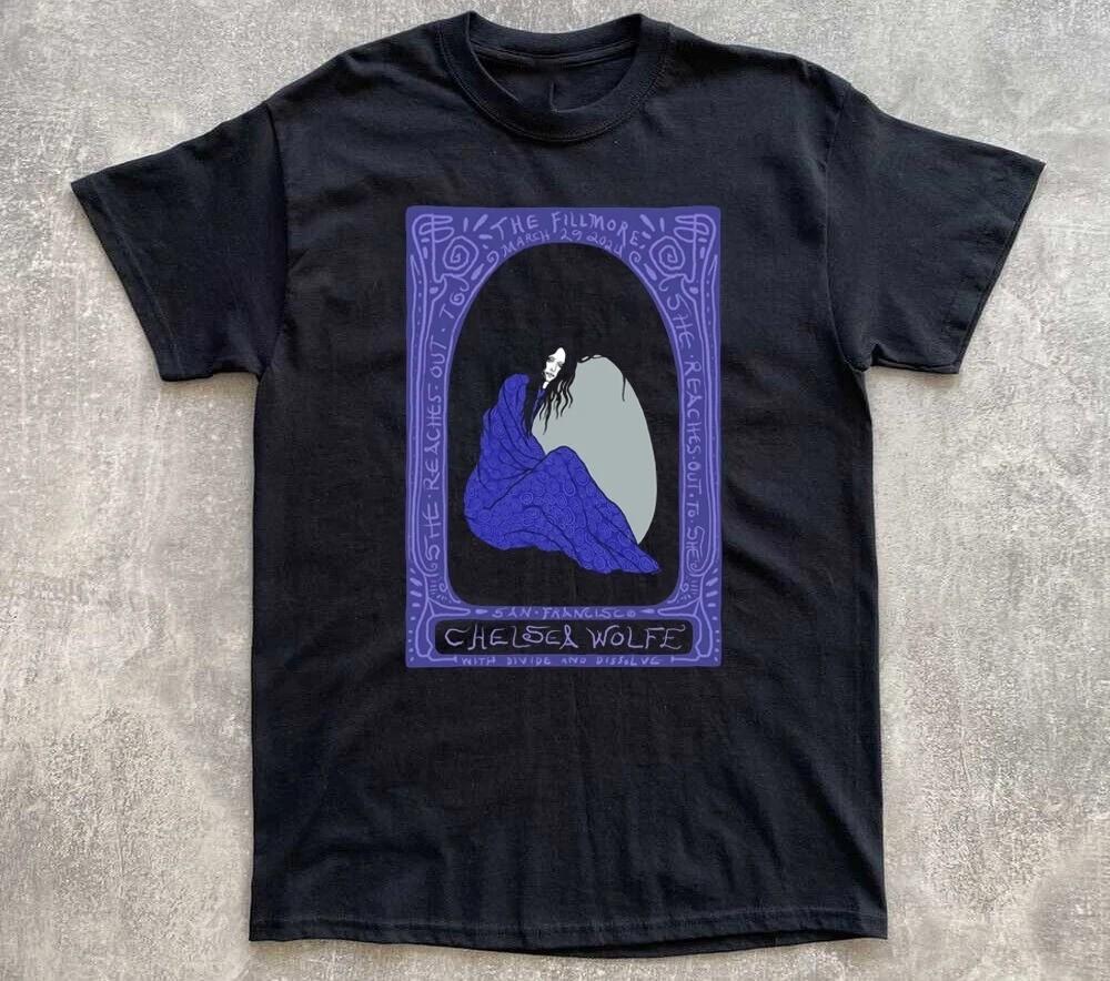 NEW Chelsea Wolfe Black Cotton All size S-5XL Gift For Fans T-shirt Unisex T-Shirt S