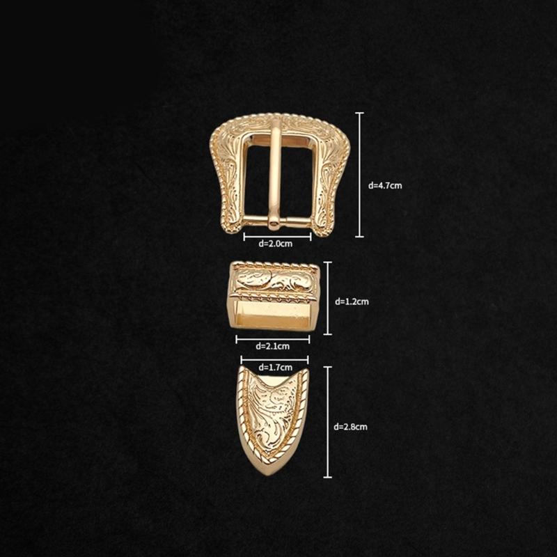 Replacement Belt Buckle Single Prong Metal Leather Craft Belt Buckle Photo Props Punk Belt Buckles for Men Women