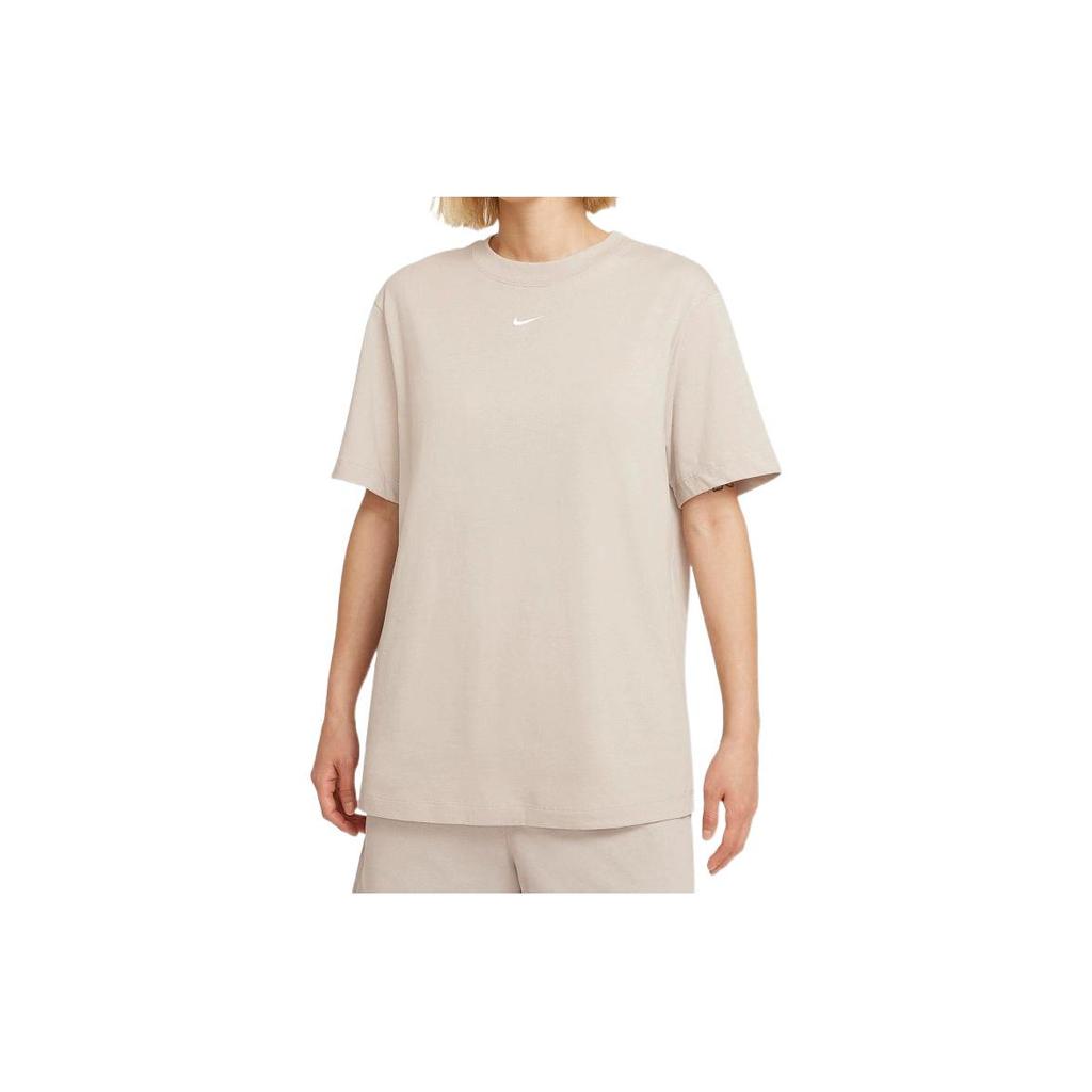 New Nike Sportswear Essentials Series T Shirt Women's Khaki DH4256-236
