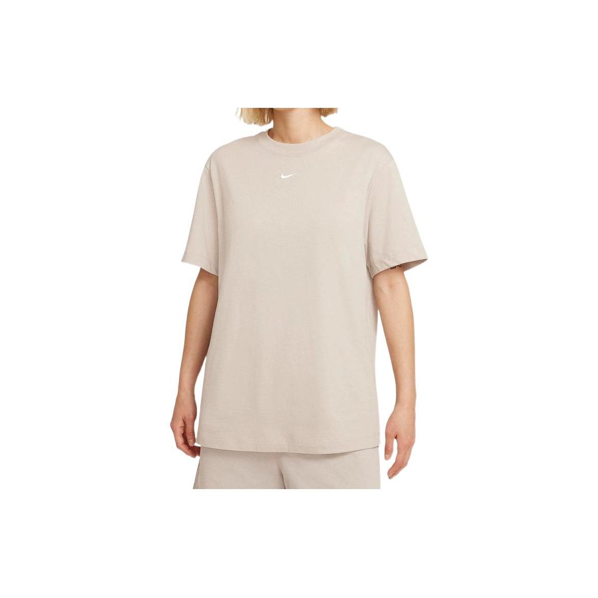 

New Nike Sportswear Essentials Series T Shirt Women s Khaki DH4256-236 XL