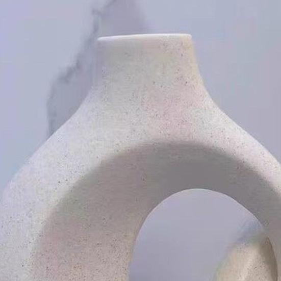 2 Stück/Set Hohl Moderne Plastikvase für Pampasgras Nordischer Boho Stil Dekorative Vase für Hochzeit Abendessen Tischmittelstück