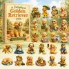 Generic Dog Christmas Advent Calendar 24 Days Cute Puppy Figurine Countdown Blind Box Holiday Home Desktop Decoration Gift