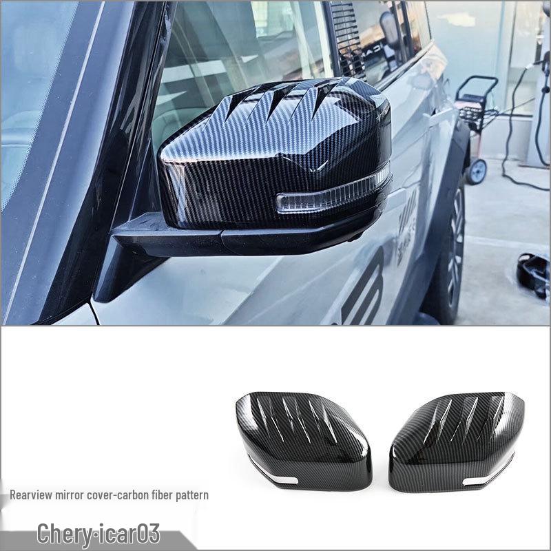 Chery iCAR 03 Rearview Mirror Protection Cover for JAECOO J6 Modification