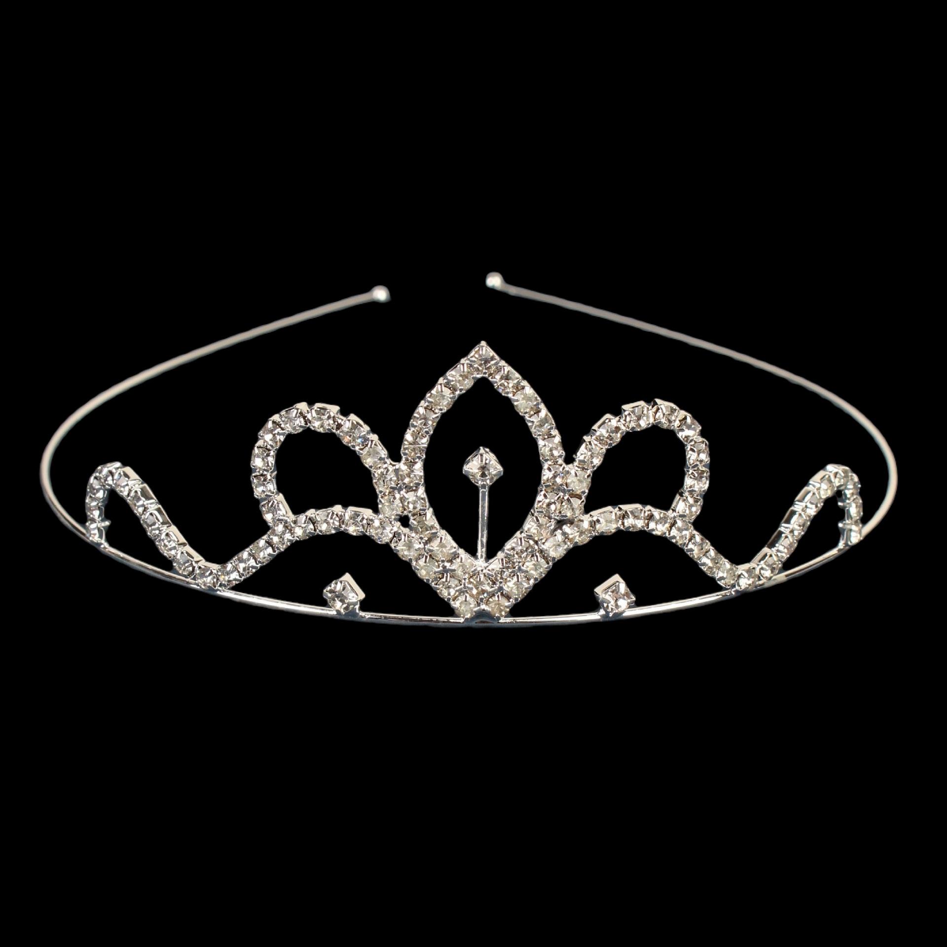

Korean Style Korean Style Children s Headband Bridal Rhinestone Tiara Crown Korean Style Wedding Dress Claw Chain Accessories