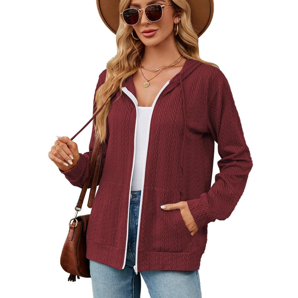 Moda Donna Casual Autunno Inverno Tinta Unita Stampa Manica Lunga Ampia Camicette e Camicie