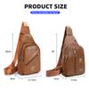 1pc Car Small Backpack Single Shoulder Crossbody Bag One-shoulder Messenger Bag For Cadillac XT5 XT6 ATS XTS SRX XT4 CT5 CT6