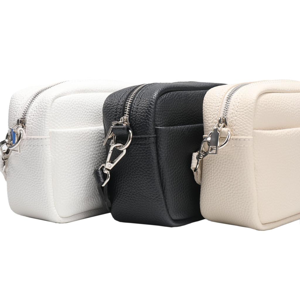 New Simple Solid Color The Single Shoulder Crossbody Bag Sling Bag Women Small Square Bag Cell Phone Bag