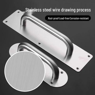 Thickened Stainless Steel Handle for Front, Cabinet, Sliding, and Wardrobe Doors