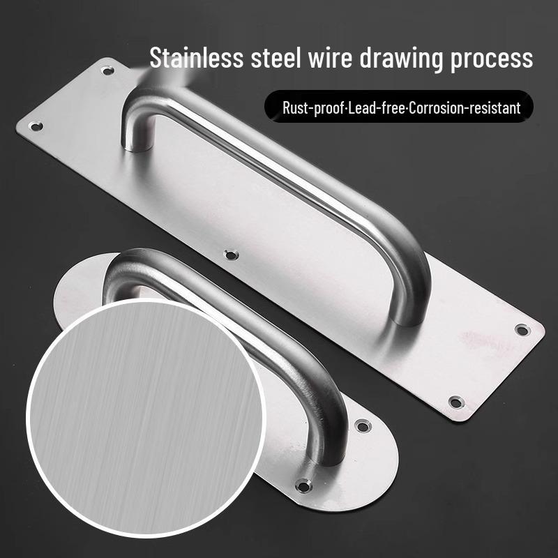 Thickened Stainless Steel Handle for Front, Cabinet, Sliding, and Wardrobe Doors