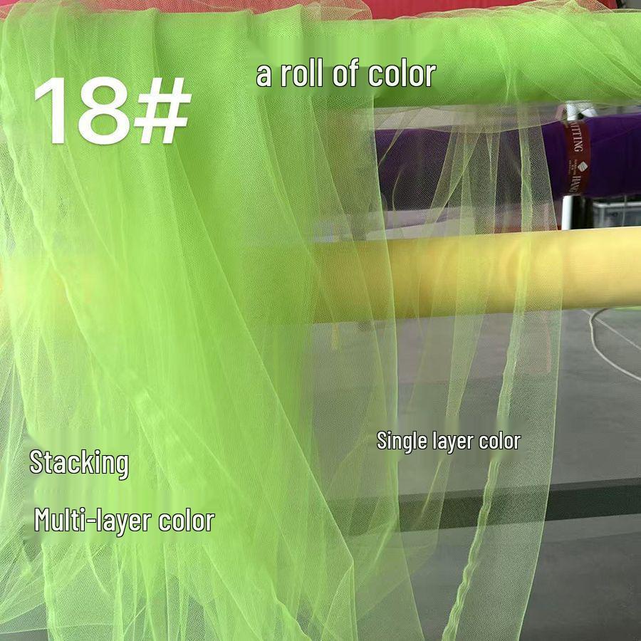 Macaron Sheer Curtain - DIY Decoration for Kindergarten & Festival Chair Environment Creation, Free Shipping