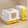 Large Enclosed Cat Litter Box with Detachable Drawer, Easy to Clean & Durable