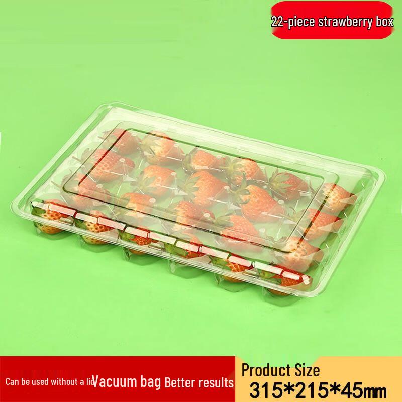Sairkeyou Disposable Transparent Strawberry Packaging