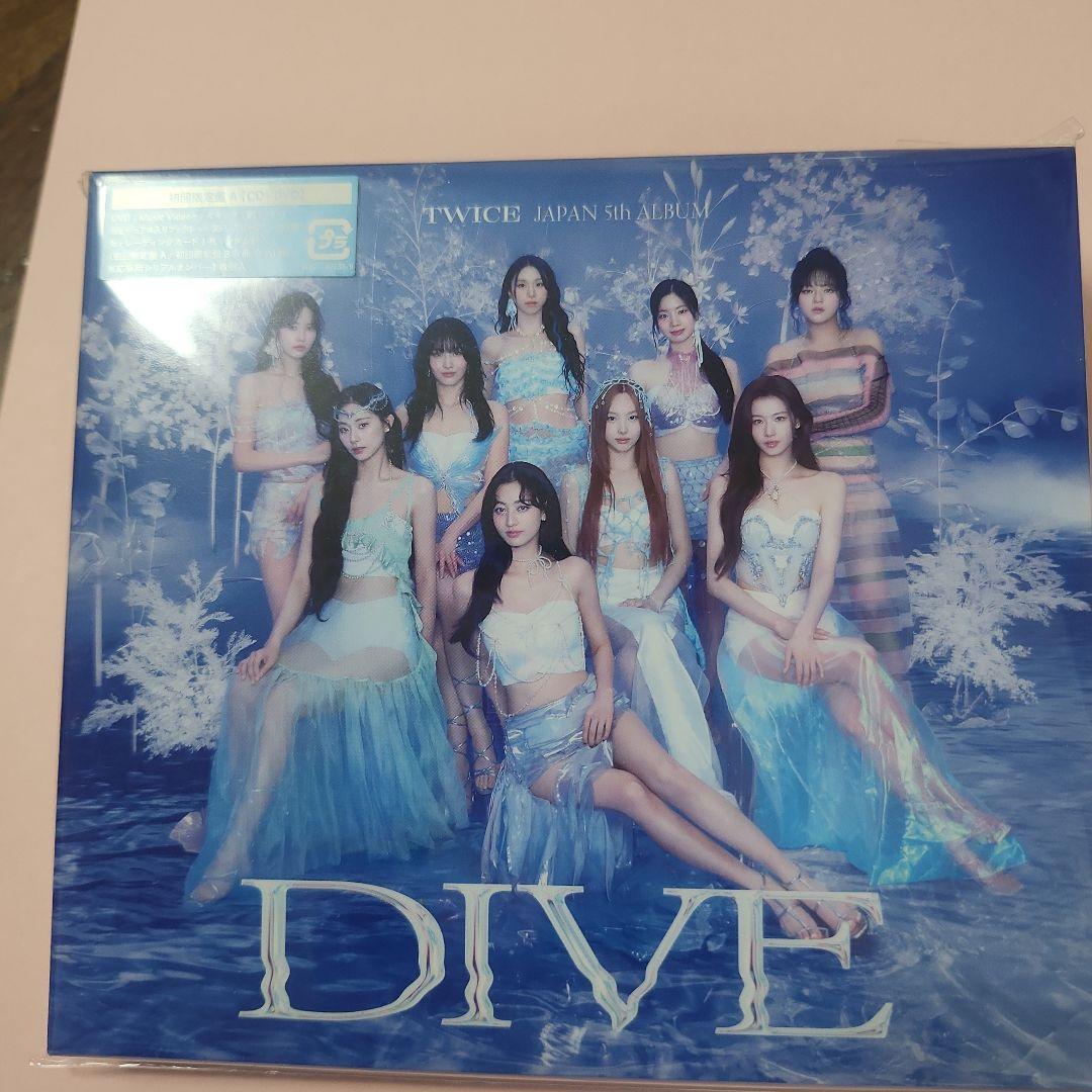 

[ВИКОРИСТАНИЙ] TWICE JAPAN 5th ALBUM DIVE CD+DVD