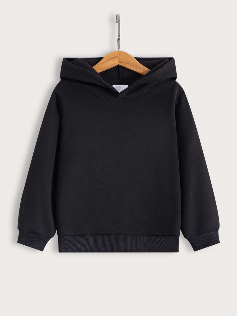 Customizable Children's Hooded Sweatshirt - Autumn/Winter Loose-Fit Boys & Girls Hoodie