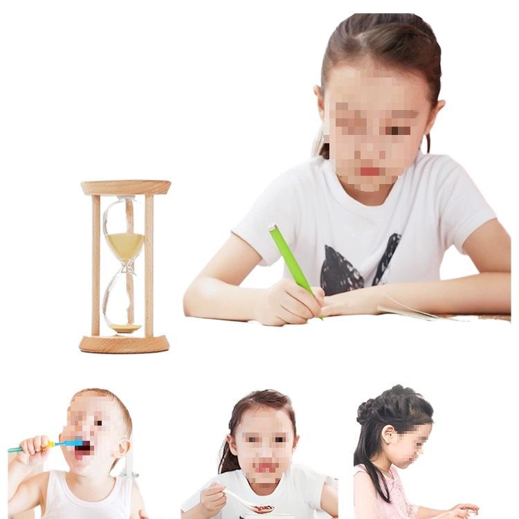Drop-Proof Hourglass Timer for Children - 5/20/30 Min Options, Learning and Decorative Quicksand Design