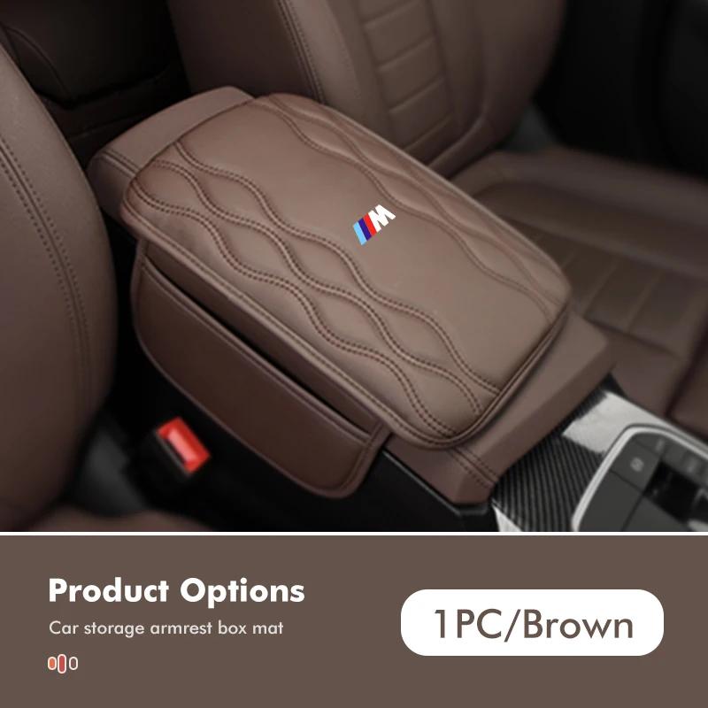 LOHCL1 Car Sticker For BMW Car Center Console Armrest Wave Mat Storage Cushion Cover Accessory X1 X2 X3 X4 X5 X6 X7 G20 G30 6GT E46 E90